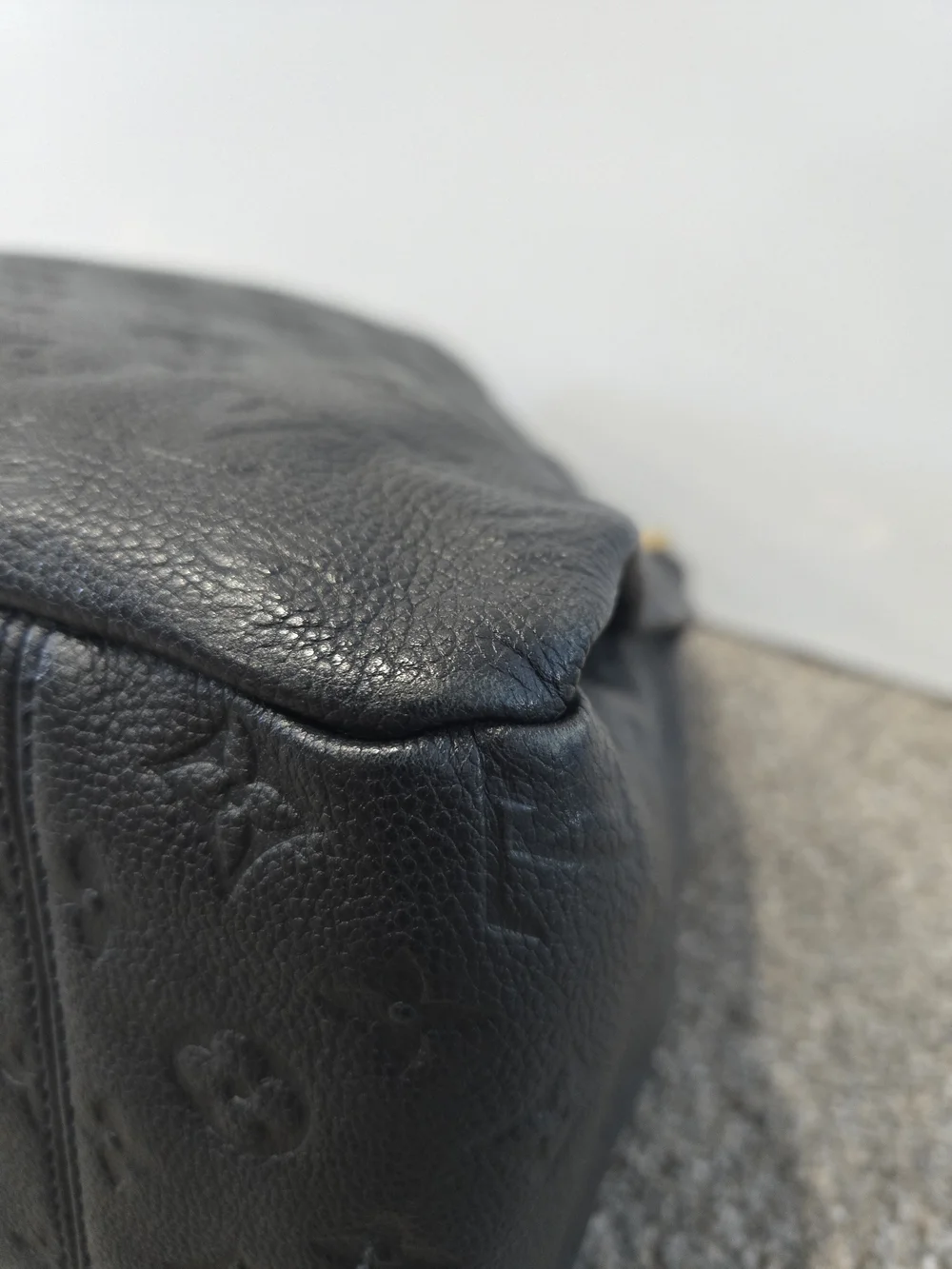 Louis Vuitton Infini Monogram Embossed Leather Top-Handle Bag